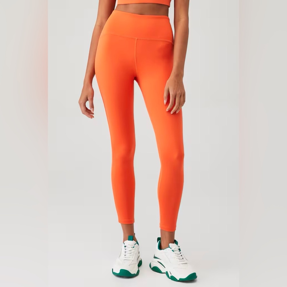 Beyond Yoga Spacedye Caught in the Midi Orange Leggings